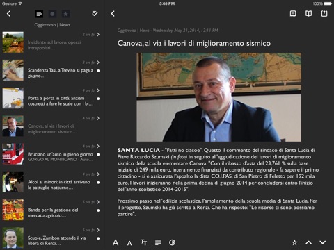 lire for iPad (Full-text RSS) screenshot 3