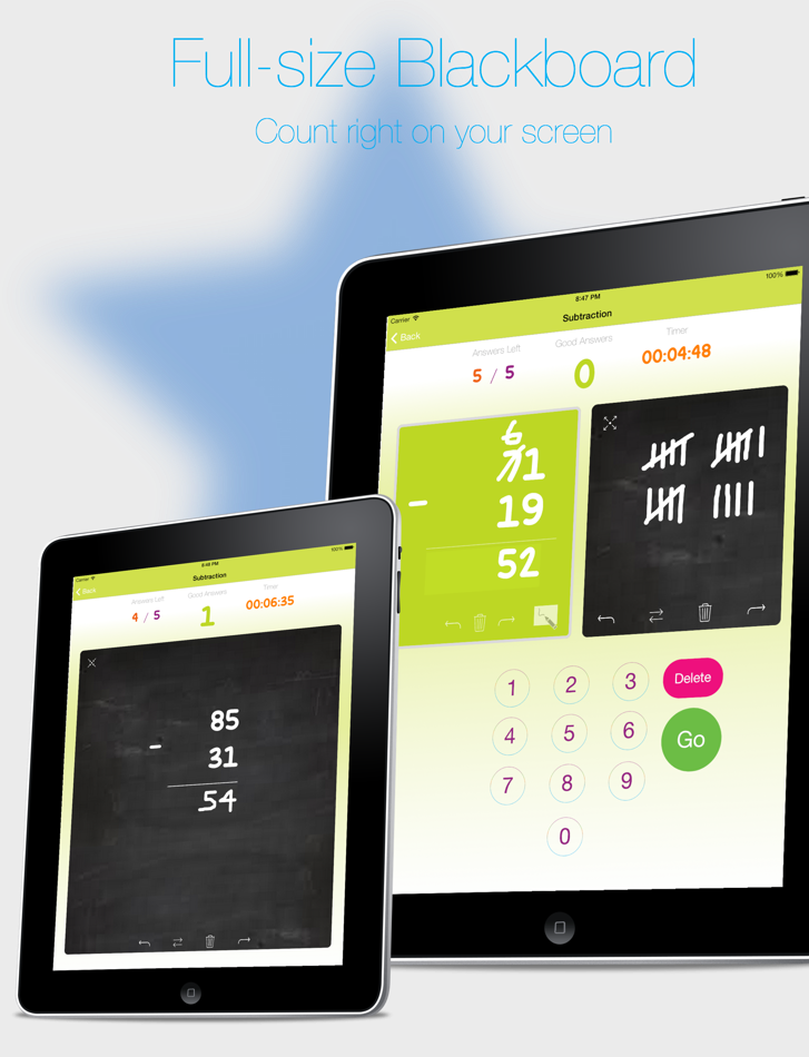 #3. Flip The Future - Math Flash Cards App, Practice Math, Addition, Subtraction, Multiplication, Division (iOS) โดย: Filemon Salas