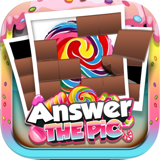 Answers The Pics : Candy Trivia Picture Puzzle Reveal Game For Pro icon