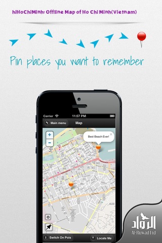 hiHoChiMinh: Offline Map of Ho Chi Minh(Vietnam) screenshot 3