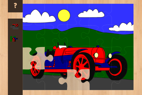 Color It Puzzle It: Hot Rods Lite screenshot 4