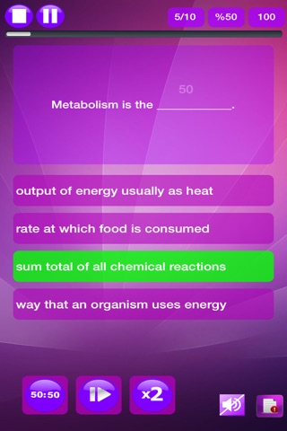 Human Biology Trivia Game screenshot 4