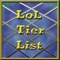 This is a League of Legends Tier List; it provides you with the most effective champion selections in various game modes based on champion ban, pick, and win rates