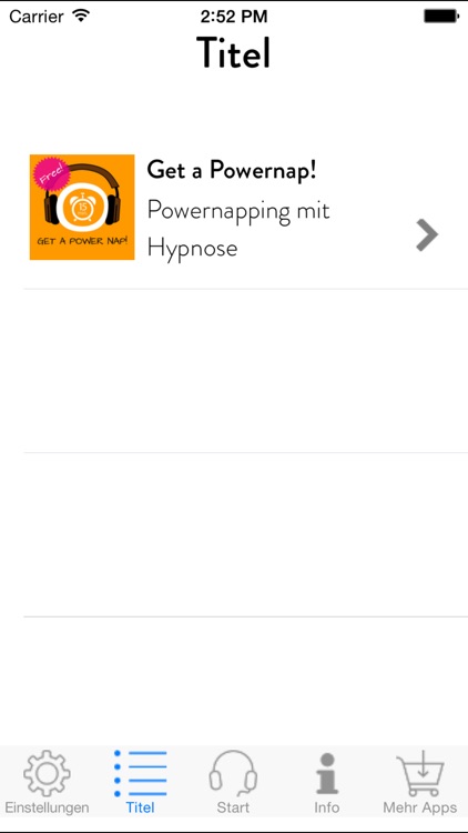 Get a Power Nap! Powernapping by Hypnosis