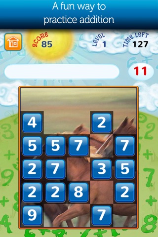 Addition Frenzy Free - Fun Math Games for Kids screenshot 2