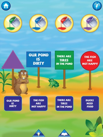 Kids Story eBook : Animal Pond screenshot 3