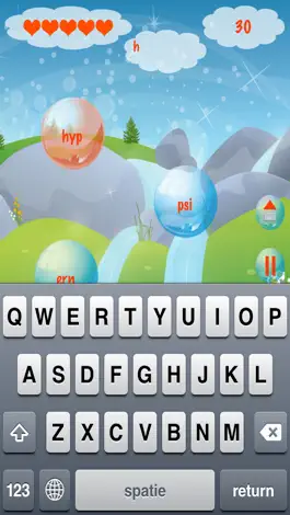 Game screenshot Bubble Bath Typing Free apk