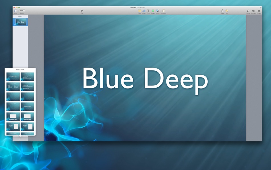 #4. Action Themes for Keynote (macOS) 由: UAB Macmanus