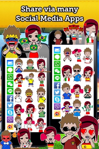 Emoji World Soccer Fan Free screenshot 4