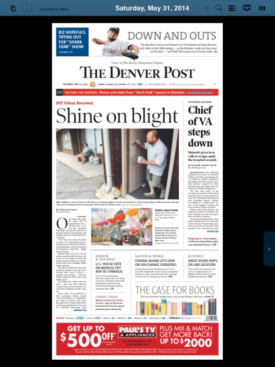Denver Post Digital Replica Edition