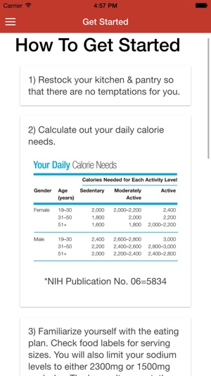 Dash Diet Guide(圖3)-速報App