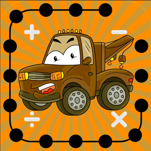 Math Dots(Trucks): Kids Connect To The Dot Truck Puzzle-s icon