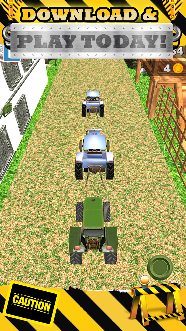 無料で恐ろしい男の子と子供のためのトップファームレースゲームで3Dトラクターレースゲームのおすすめ画像5