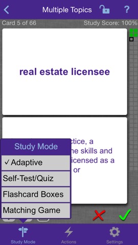 Kaplan Real Estate Terms Flashcards and Referenceのおすすめ画像1