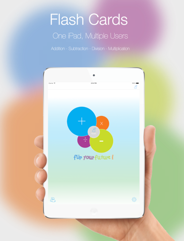 Screenshot #4 pour Flip The Future - Math Flash Cards App, Practice Math, Addition, Subtraction, Multiplication, Division