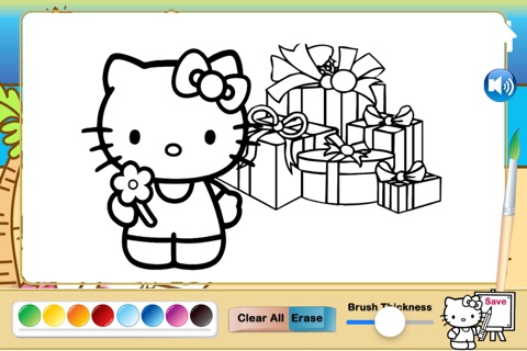 Hello Kitty's Adventures Lite - Puzzle Games, Coloring Book, Photo-booth and Cooking Videos screenshot 3