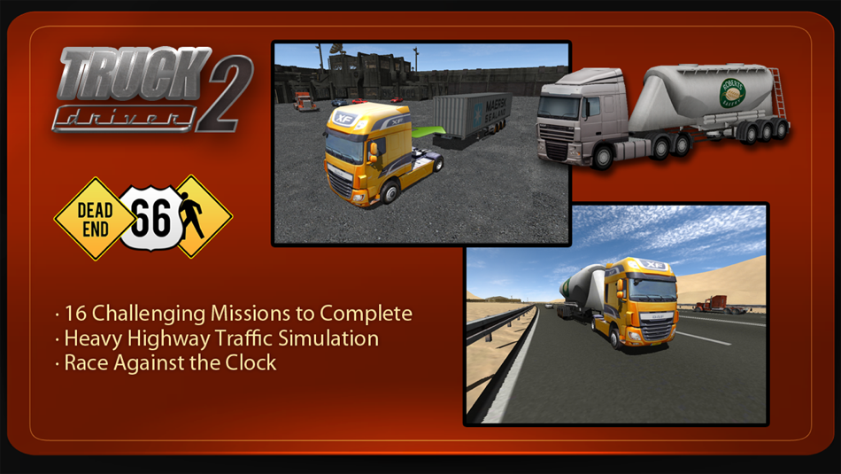 Truck Driver Pro 2: Real Highway Traffic Simulator Game 3D - 2.0 - (iOS)