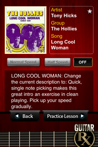 Guitar Rx Free Riff Practice App screenshot 3