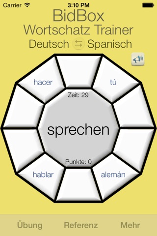 Vocabulary Trainer: German - Spanish screenshot 3