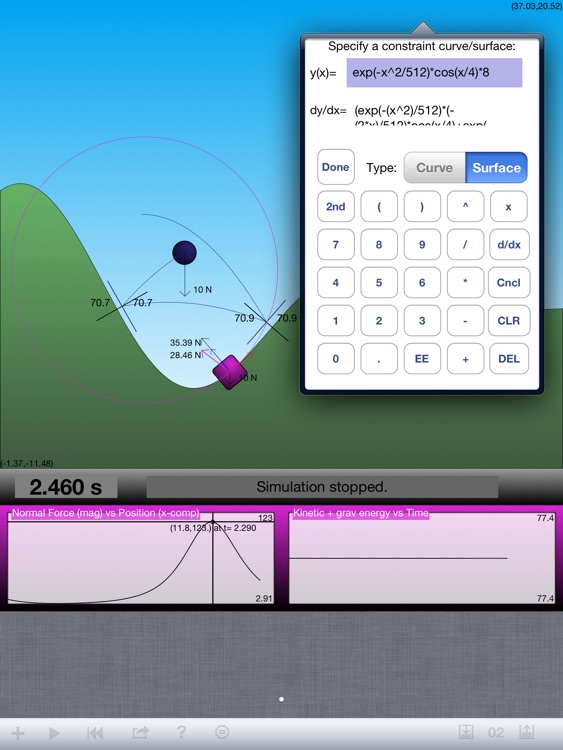 Real Physics for the iPad