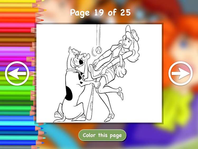 Colorea para Scooby-Doo