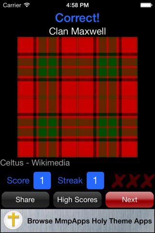 3Strike Tartans screenshot 2