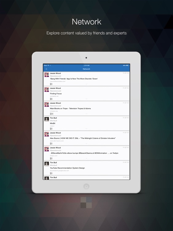 Delicious Official App for iPad