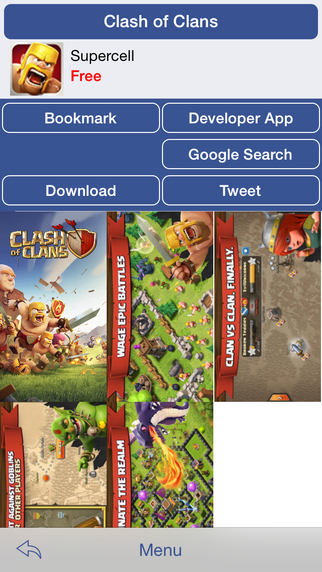 Screenshot #1 pour Search Apps - You can use bookmark,history and explore hot apps.