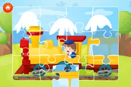 Game screenshot Trucks and Things That Go Jigsaw Puzzle Free - Preschool and Kindergarten Educational Cars and Vehicles Learning Shape Puzzle Adventure Game for Toddler Kids Explorers mod apk