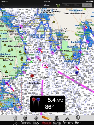 Maine GPS Nautical Charts Pro screenshot 3