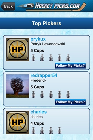 HockeyPicks screenshot 3