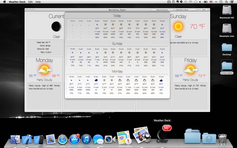 How to cancel & delete weather dock+ desktop forecast 2