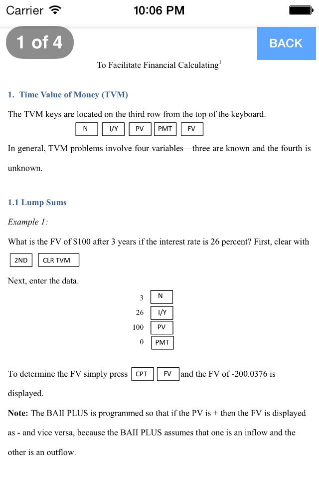 Financial-Calculator screenshot 2