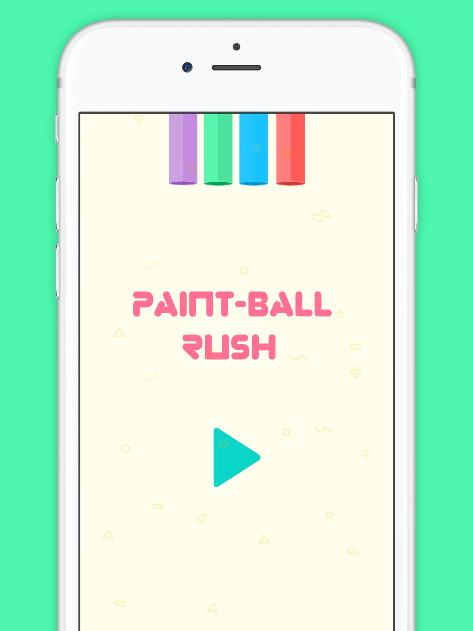Paintball Rush - The Amazing Color Tap Game