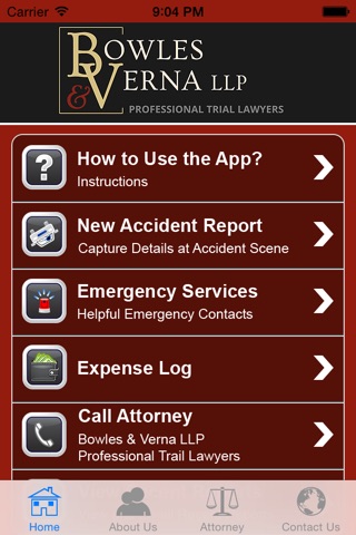 Accident App by Bowles & Verna LLP screenshot 2