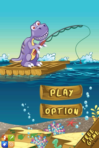 Ancient Water Dinosaur Ocean Fishing FREE - Deep Sea Prehistoric Little Zoo Hunter screenshot 4