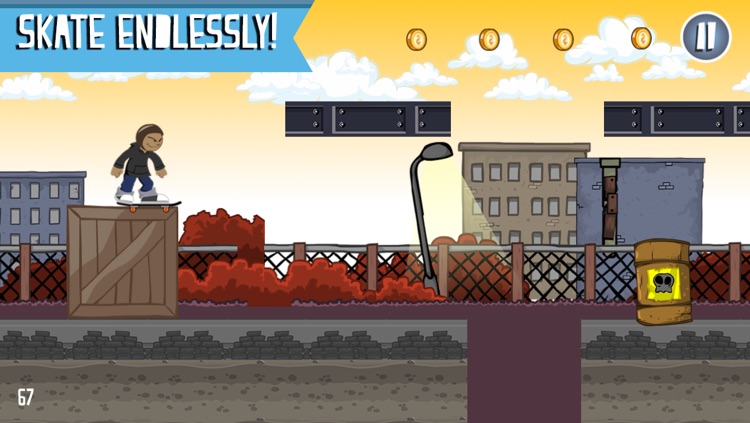 Skater Boy 2 - End-less Hipster Sub-way explorer! screenshot-4