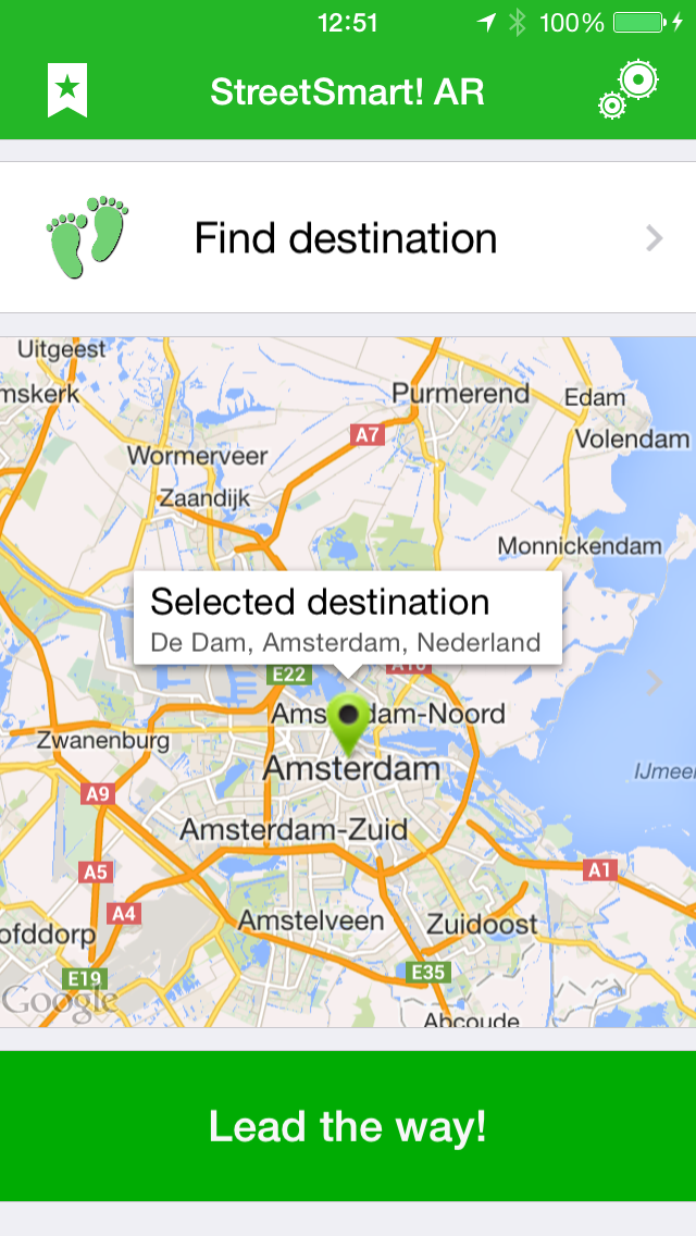 Walk smarter - StreetSmart AR