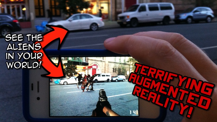 Aliens Everywhere! Augmented Reality Invaders from Space!