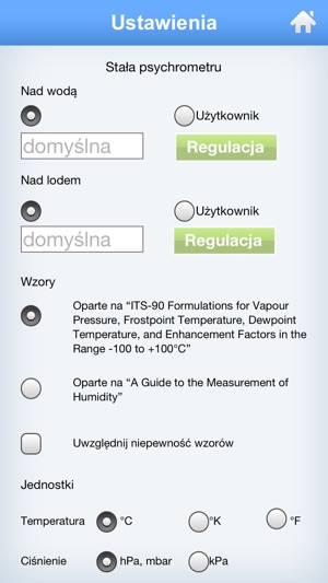 HUMIDITY CALCULATOR / KALKULATOR WILGOTNOŚCI(圖5)-速報App