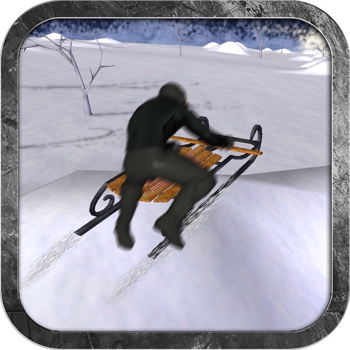 Sled Simulator 3D icon