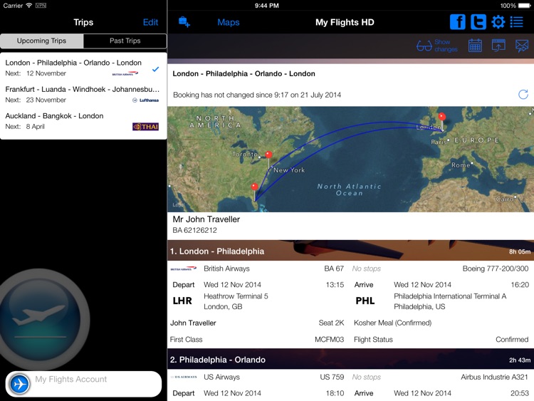My Flights HD