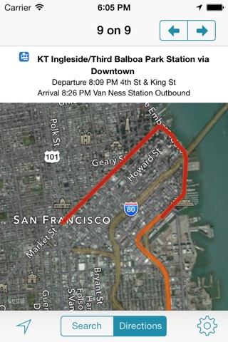 TransitMap screenshot 2