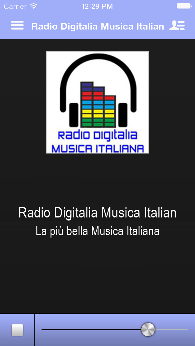 Screenshot #1 pour Radio Digitalia Musica Italiana