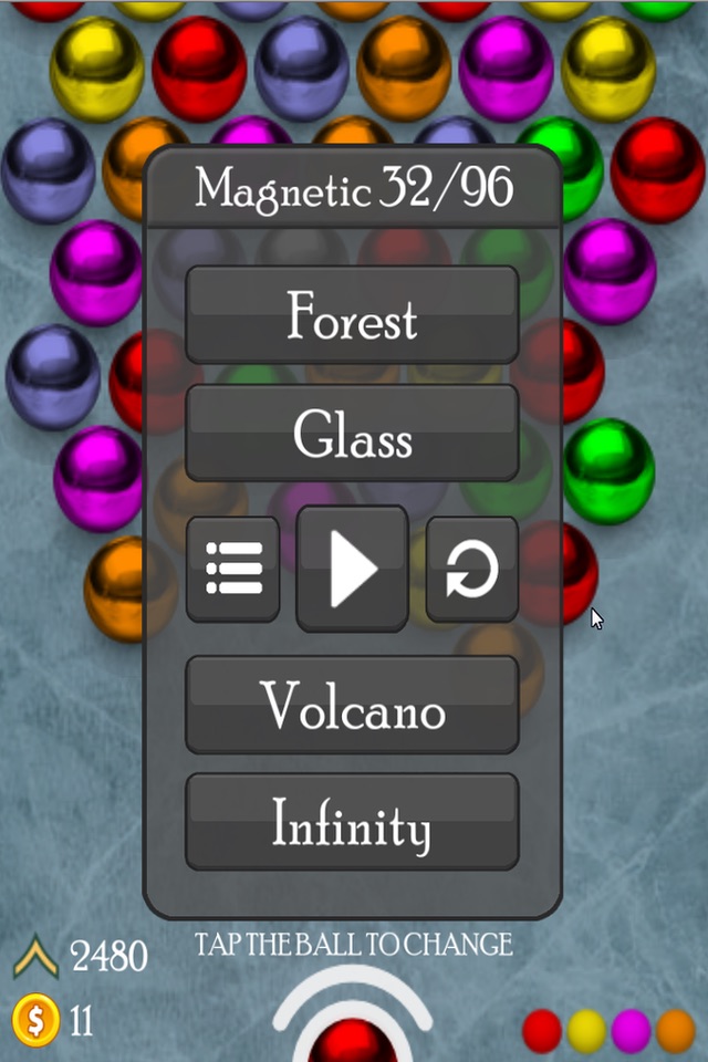 Magnetic balls puzzle game screenshot 4
