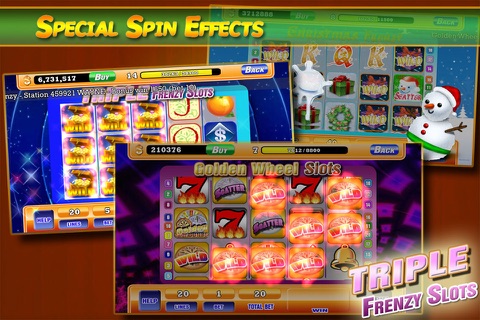 Triple Frenzy Slots - HD screenshot 4