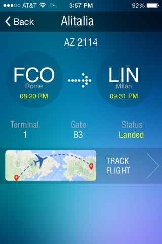 Airport (all) + flight tracker screenshot 3