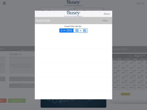 BusinessAccess @Busey for iPad screenshot 2