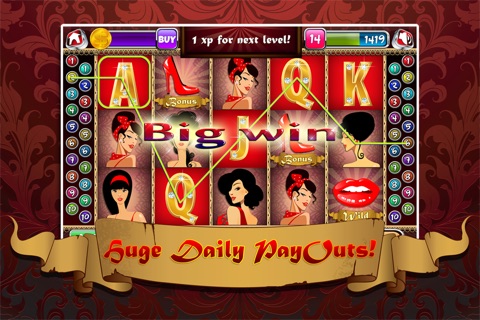 Lady Temptress Vegas Macau Style Slots Machine - Fun Gambling Experience for Women screenshot 3