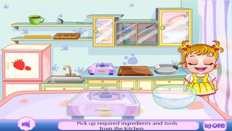 Baby Chef Shopping & Cook & Dessert - for Holiday & Kids Game